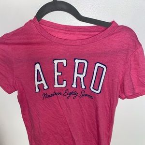 Aéropostale pink tee